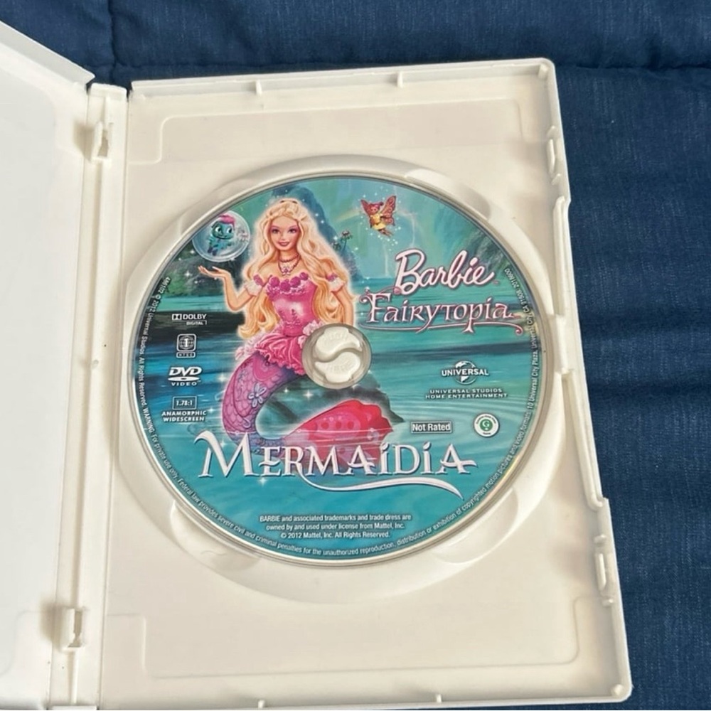 Lot of 7 Barbie DVD, including Rapunzel and Mermaidia - Picture 2 of 12